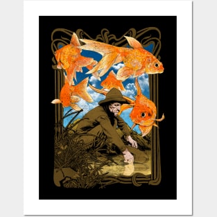 Goldfish Miner Posters and Art